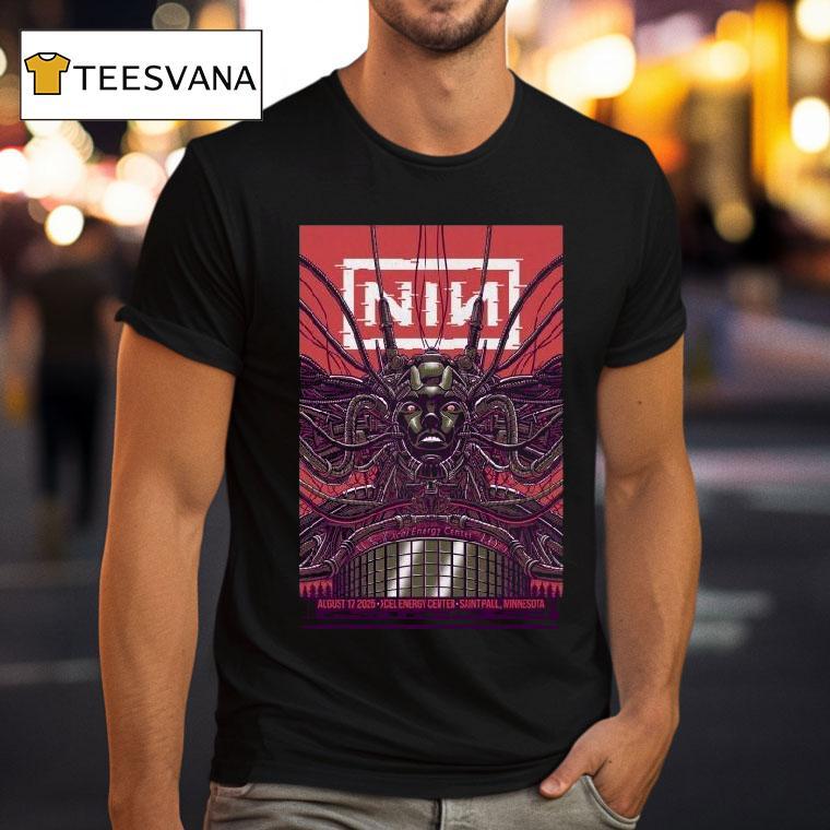 Nine Inch Nails Tour Saint Paul, Minnesota 08.17.2025 Shirt