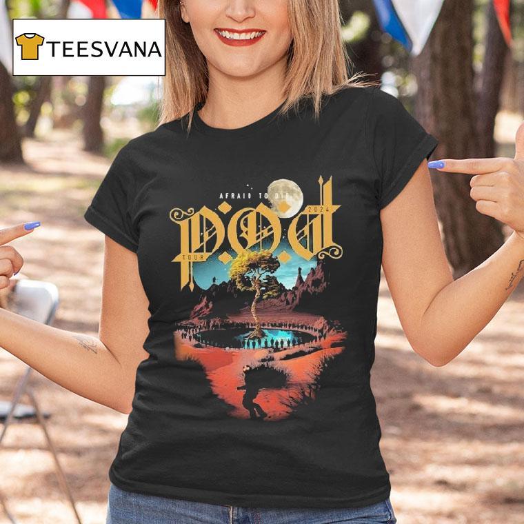 Payable On Death Pod Afraid To Die World Tour 2024 Shirt