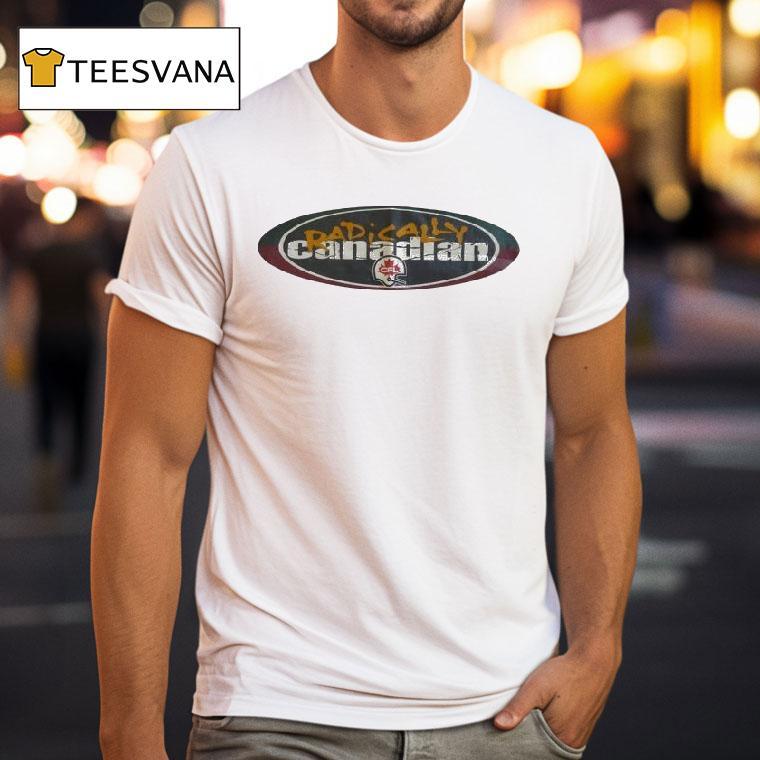 Radically Canadian Helmet Football Logo Shirt