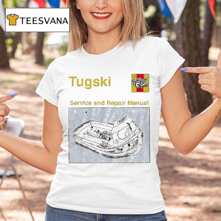 Rusty Van Ranch Tugski Jet Drive Service And Repair Manual Diagram Shirt