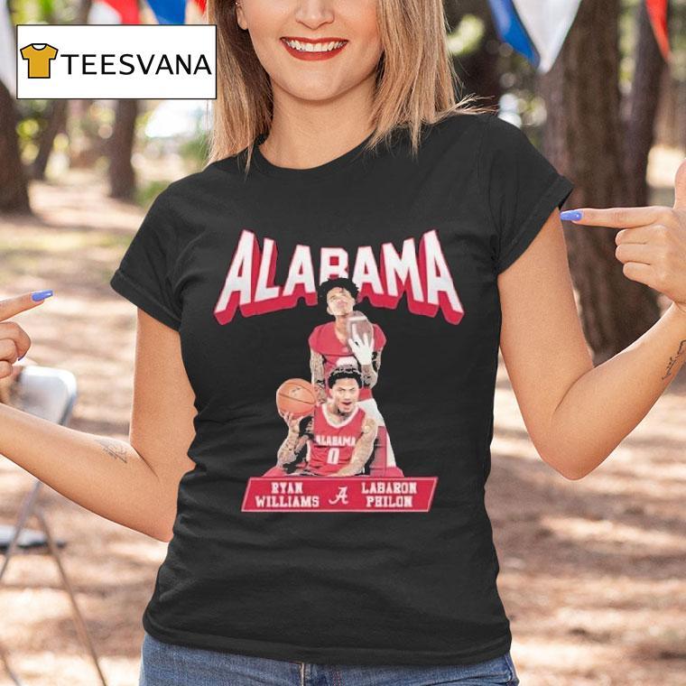 Ryan Williams Labaron Philon Alabama Crimson Tide Dual Threat Shirt