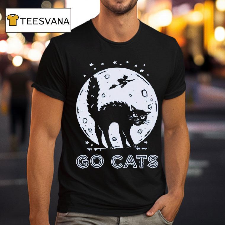 Scary Go Cats Halloween Shirt
