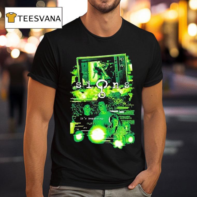 Signs It's Happening 2002 The Invasion Shirt
