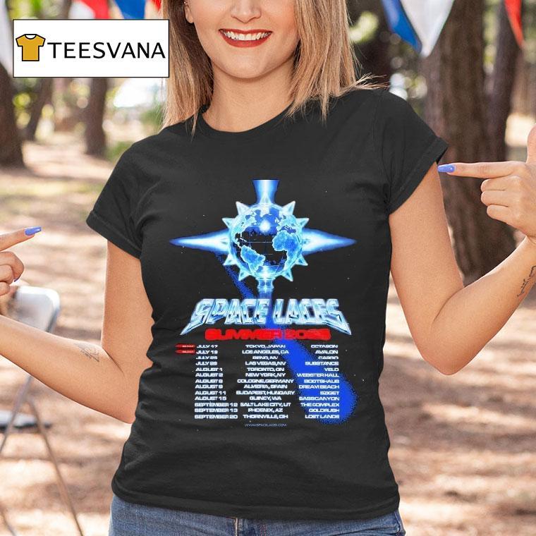 Space Laces Summer 2025 Tour Dates Shirt