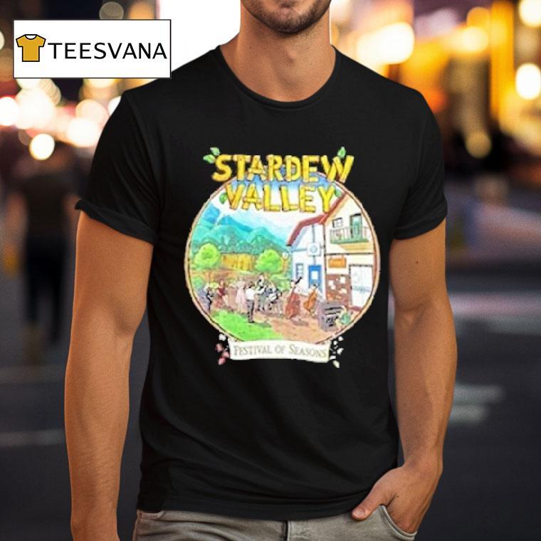 Stardew Valley Festival Of Seasons Tour 2025 Shirt
