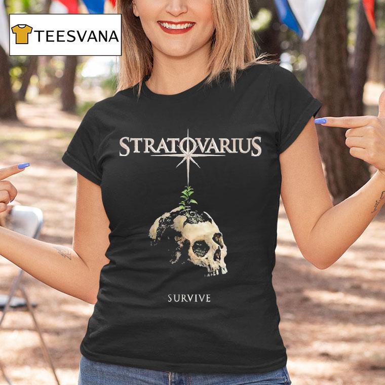 Stratovarius Survive Skull Shirt