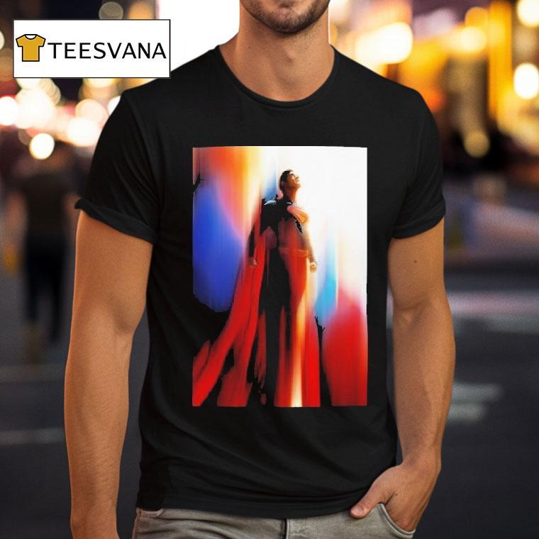 Superman Look Up 2025 Movie Shirt