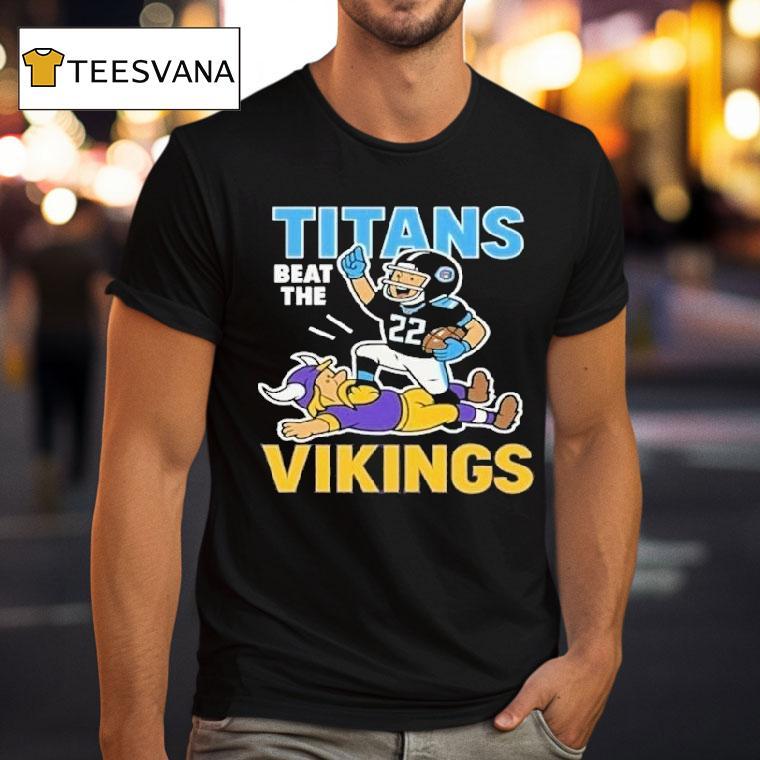 Tennessee Titans Beat The Minnesota Vikings Mascot Shirt