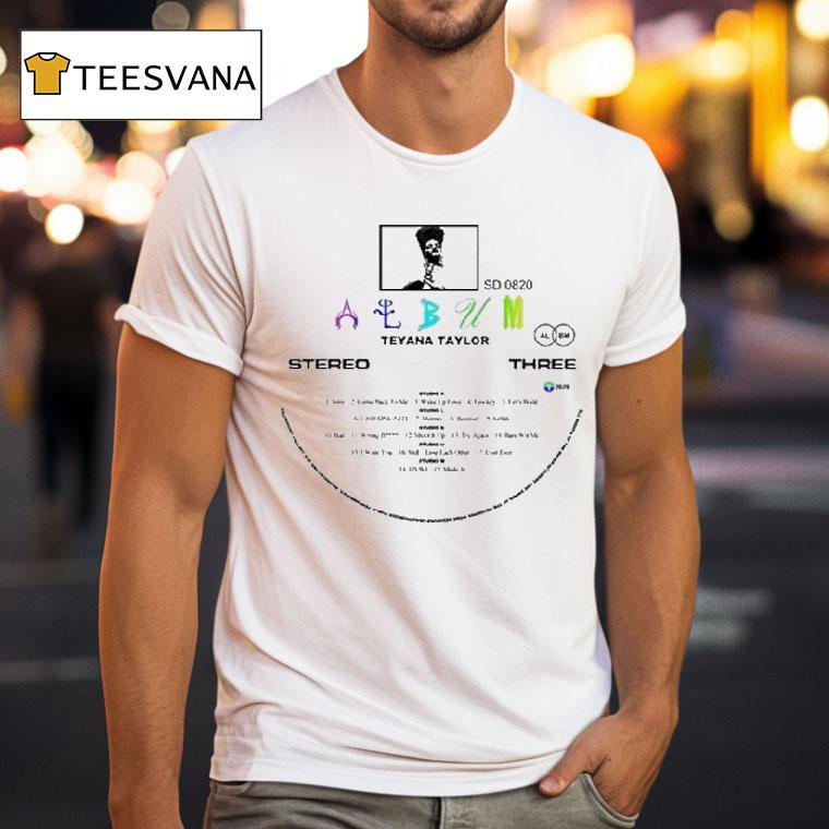 Teyana Taylor Vinyl Record Shirt