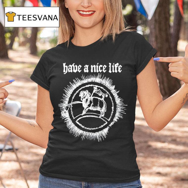 The Flenser Have A Nice Life Goat Shirt