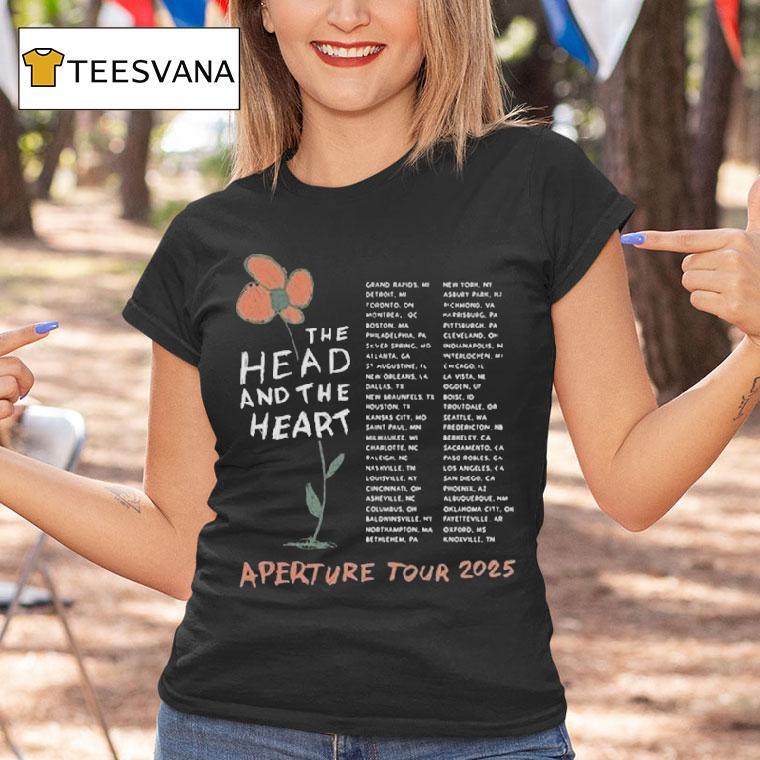 The Head And The Heart Aperture Tour 2025 Dates Shirt