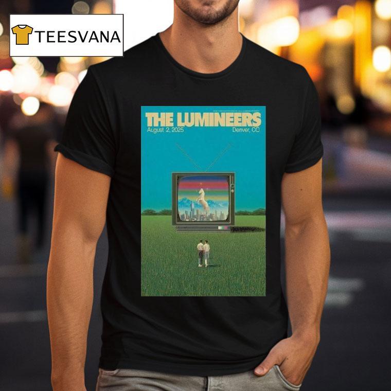 The Lumineers August 2, 2025 Empower Field At Mile High, Denver, Co Tv Horse Shirt