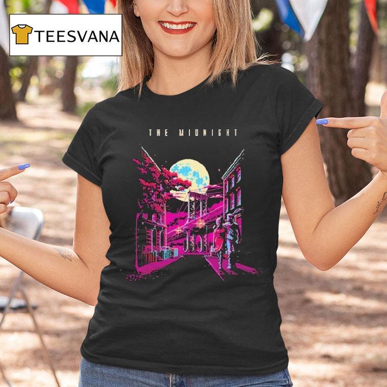 The Midnight 8-bit Bridge Shirt