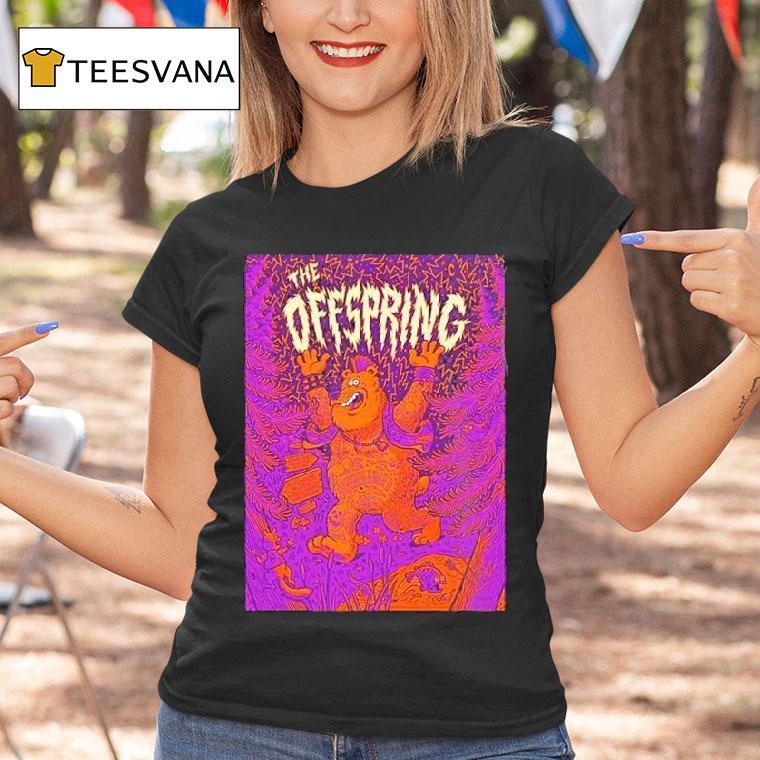 The Offspring Concert At Thunder Ridge Nature Arena In Branson Mo On August 20 Interchanged Tour 2025 Bear Shirt