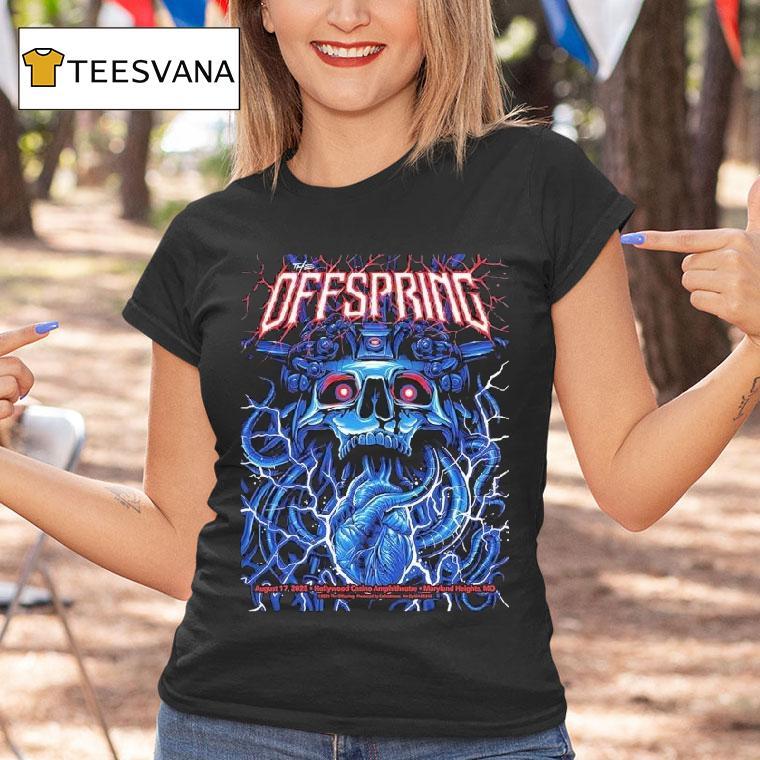 The Offspring Maryland Heights Missouri Concert At Hollywood Casino Amphitheatre On August 17 2025 Shirt
