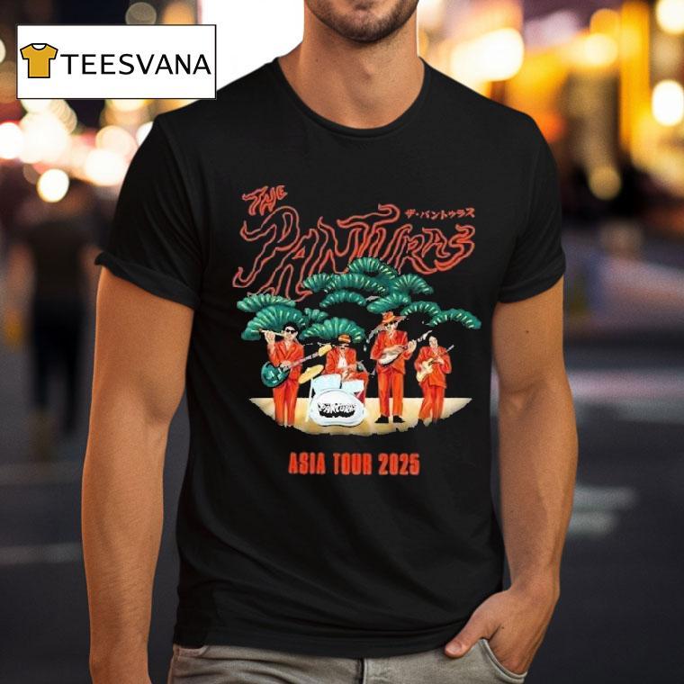 The Panturas Asia Tour 2025 Eleki Band Version Shirt
