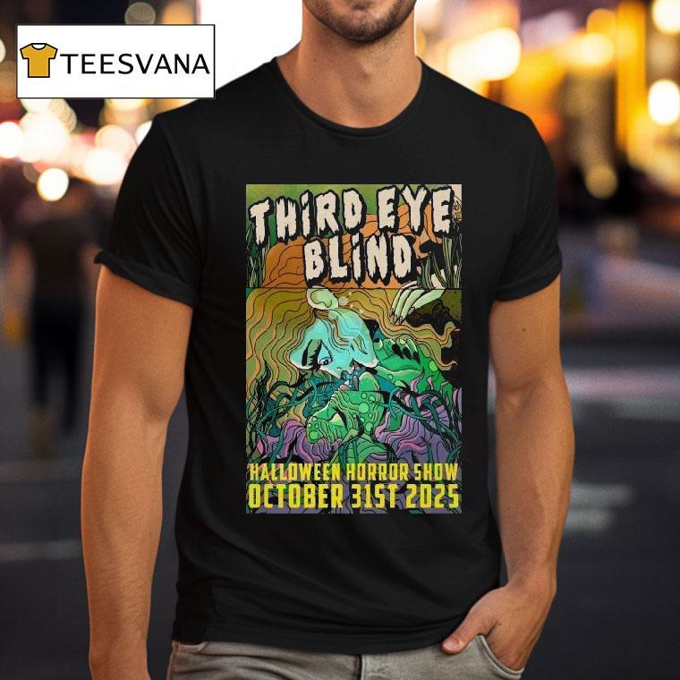 Third Eye Blind Tour Philadelphia, Pa 10.31.2025 Halloween Horror Show Shirt