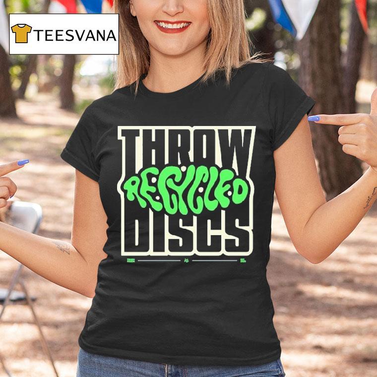 Throw Recycled Discs Trash Panda Disc Golf Est 2020 Shirt
