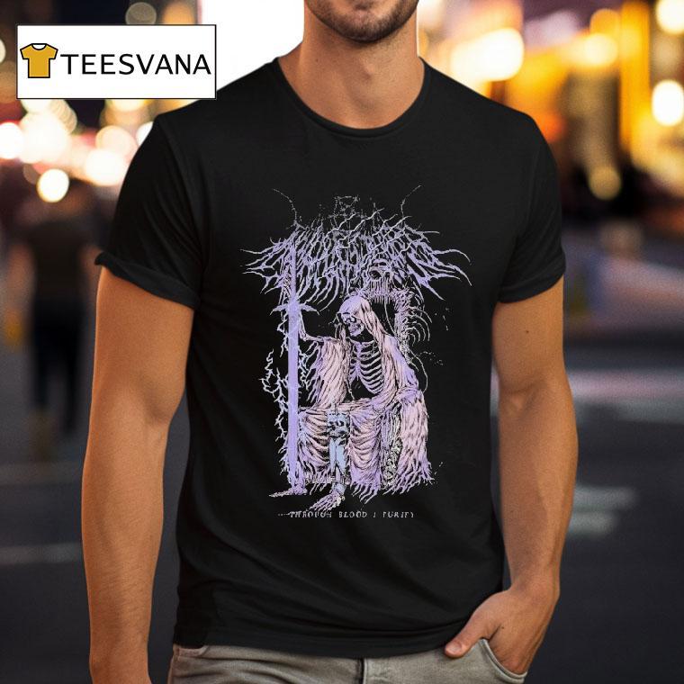 Thy Art Is Murder Through Blood I Fruity Skeleton King Shirt