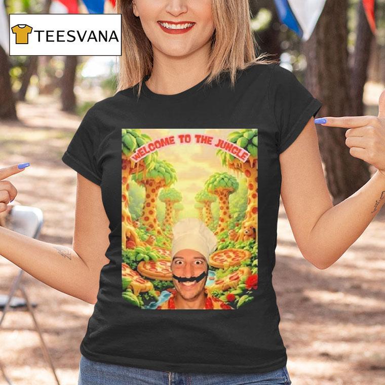 Tony Pepperoni Welcome To The Jungle Pizza Shirts