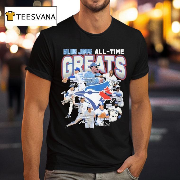 Toronto Blue Jays All Time Greats Signatures Shirt