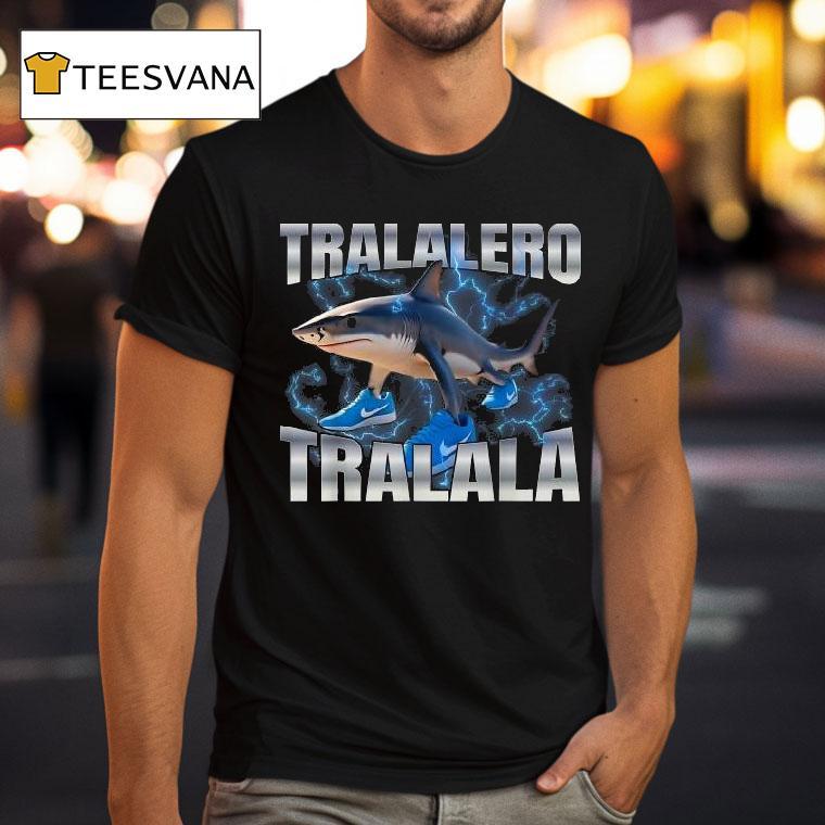Tralalero Tralala Shark Nike Shirt