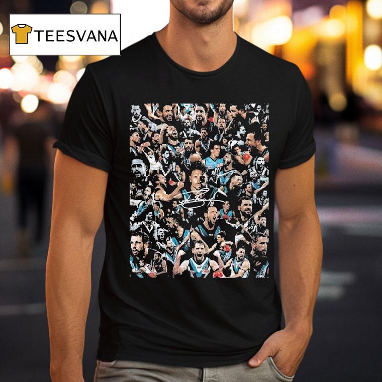 Travis Boak Retirement Port Adelaide Shirt