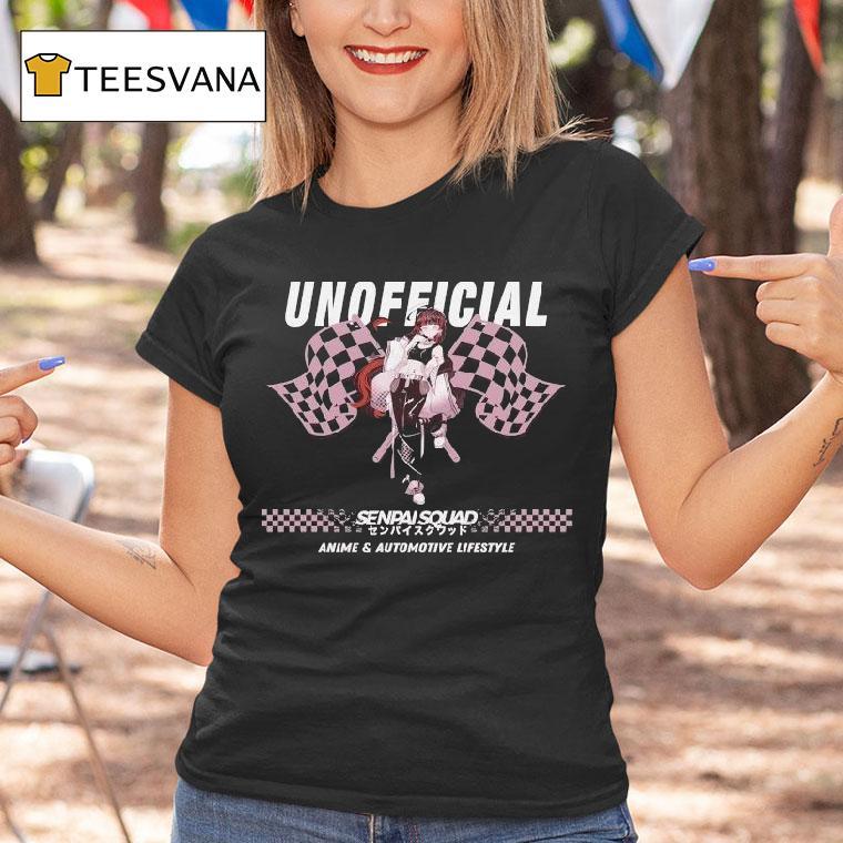Un Senpai Squad Anime And Automotive Lifestyle Shirt