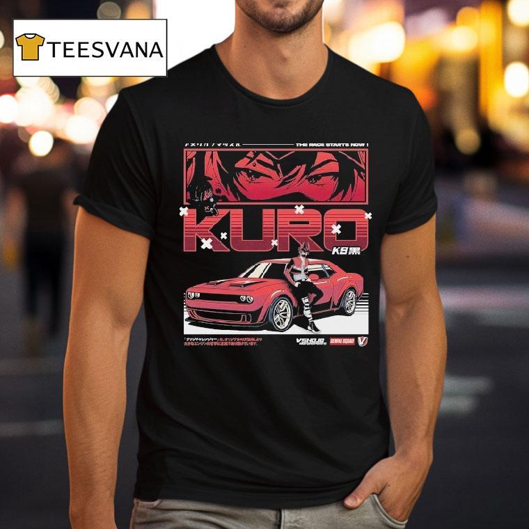 Vshojo X Senpai Squad Kuro The Race Starts Now Shirt
