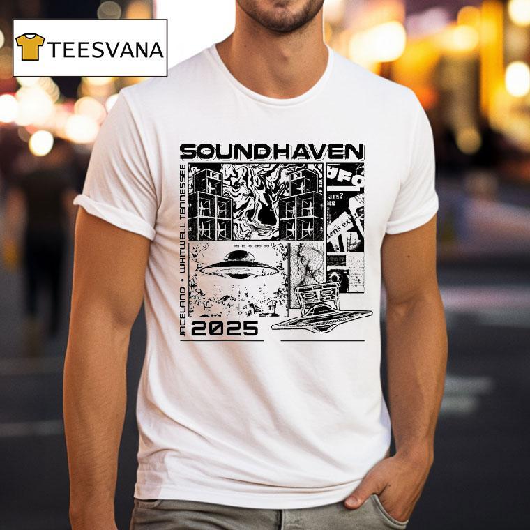 Wobble Factory Sound Haven 2025 Ufo Shirt