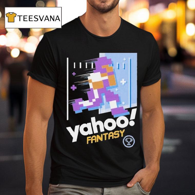 Yahoo Fantasy 8 Bit Shirt