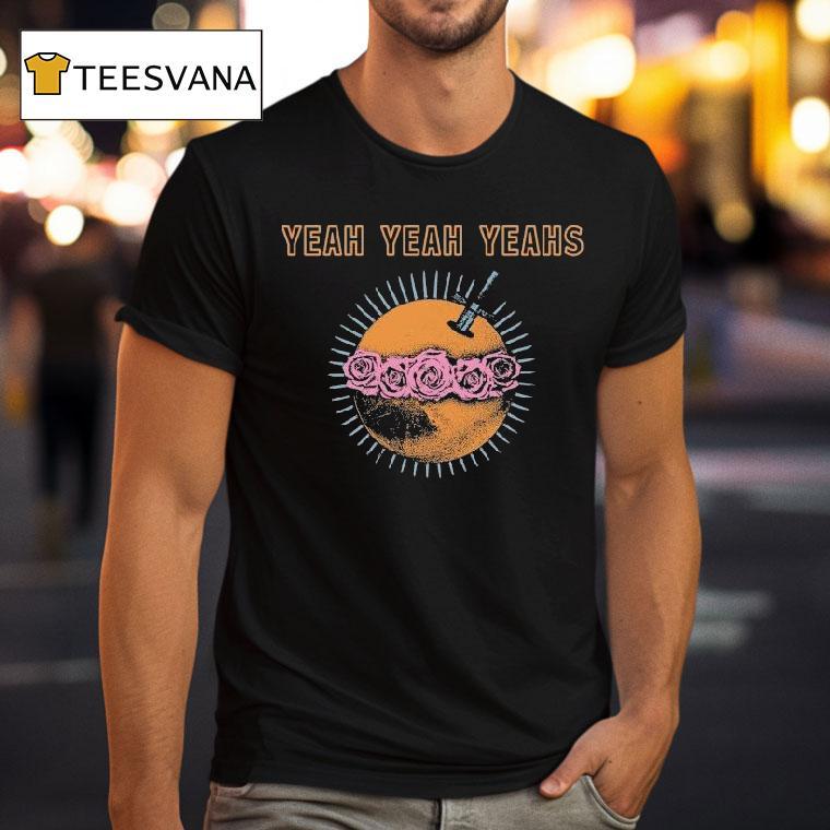 Yeah Yeah Yeahs Moon Rose Sword Shirt