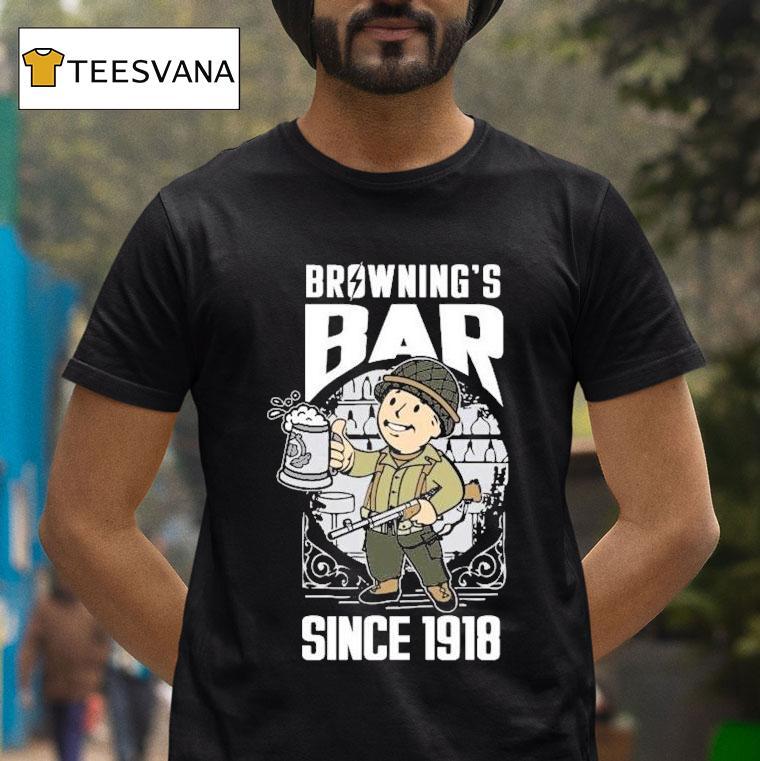 Administrative Results Browning's Bar Since 1918 Shirt