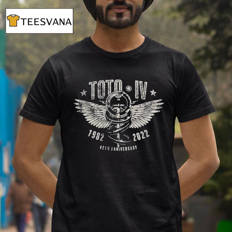Aerosmith 1982 2022 40th Anniversary Wings Shirt