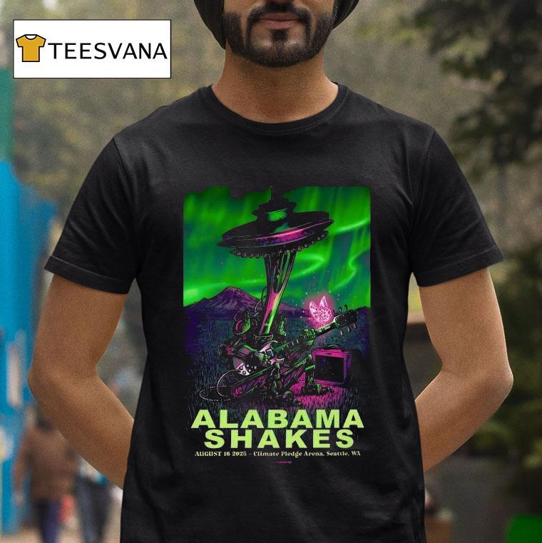 Alabama Shakes Climate Pledge Arena Event Seattle, Wa 2025 Shirt