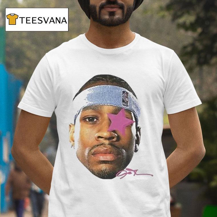 Allen Iverson Big Head Star Signature Shirt