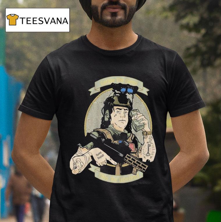 Angry Cops Gather The Goons This We'll Defend Tier 1 Benji Shirt