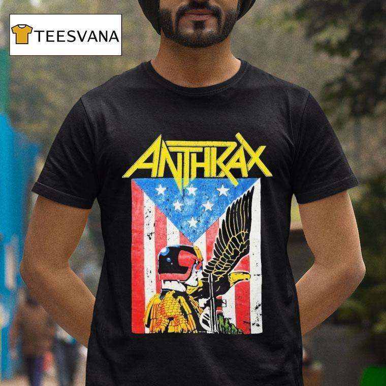 Anthrax Dredd Eagle Shirt