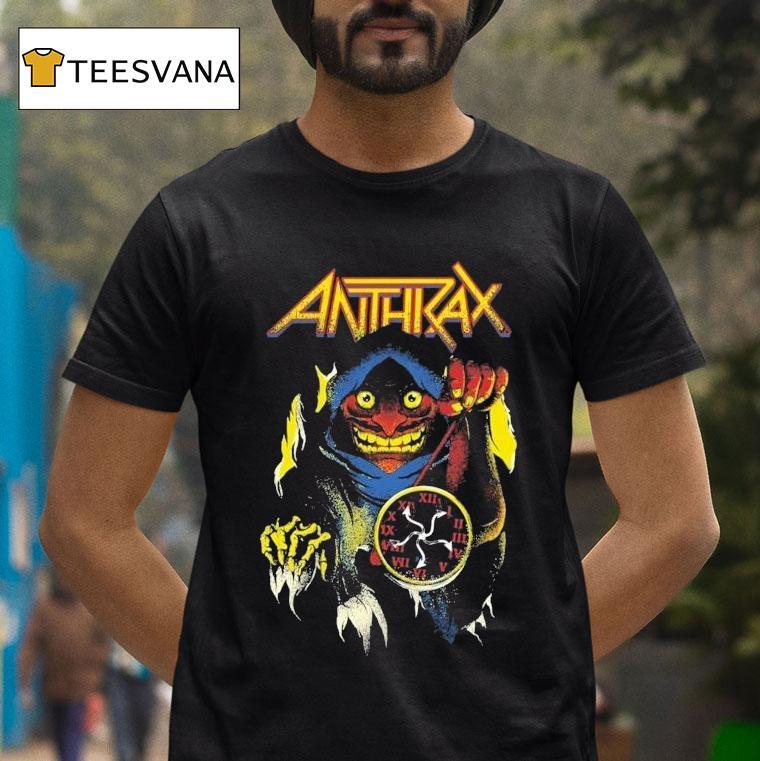 Anthrax Persistence Of Time Not Death Shirt