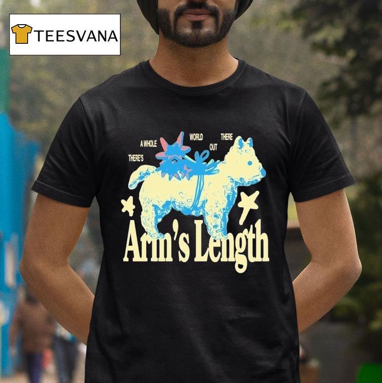Arm's Length There's A Whole World Out There Terrier Shirt