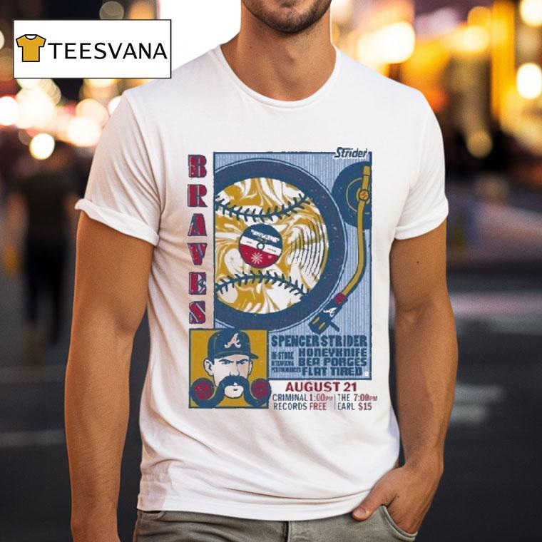 Atlanta Braves Spencer Strider Honeyknife Aug 21 2025 Shirt