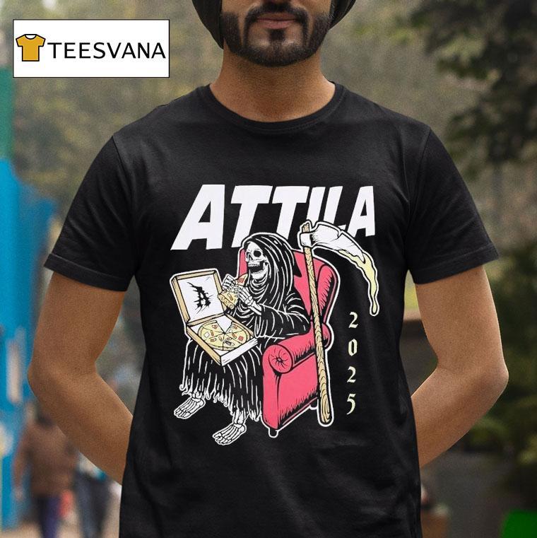 Attila Pizza Grim Reaper Sofa 2025 Shirt