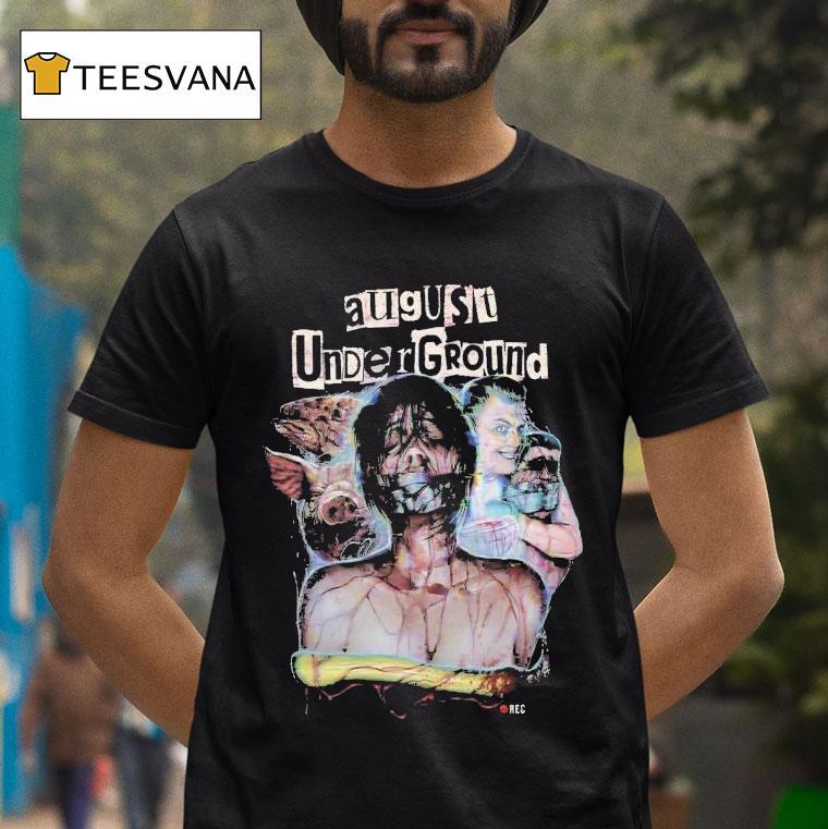 August Underground Glitch Iconic Kidnap Artwork Jonny Bush Unusual Horror Shirt