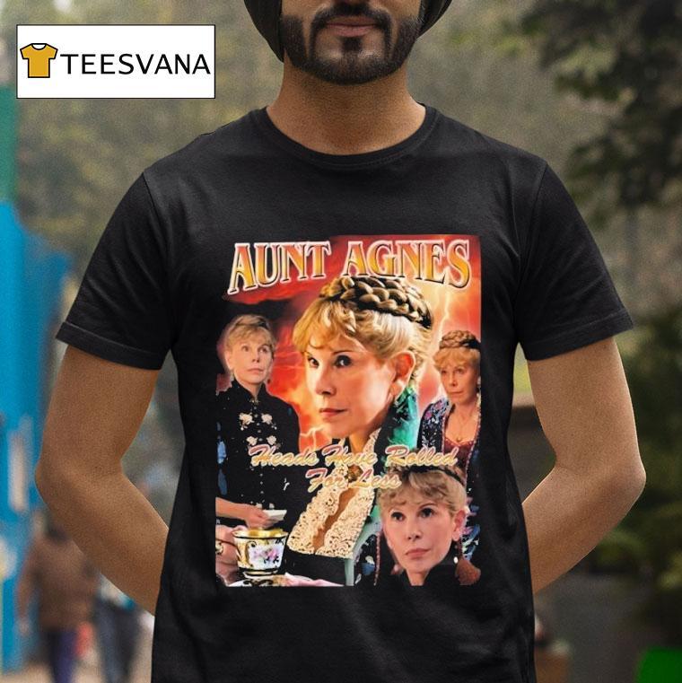 Ben Ahlers Wearing Annoyed Aunt Agnes Heads Have Rolled For Less Shirt