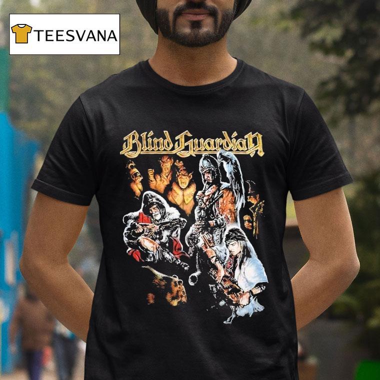 Blind Guardian Tales Somewhere Collage Shirt