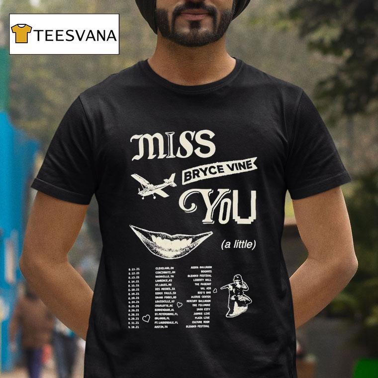 Bryce Vine Miss You A Little Tour 2021 Shirt