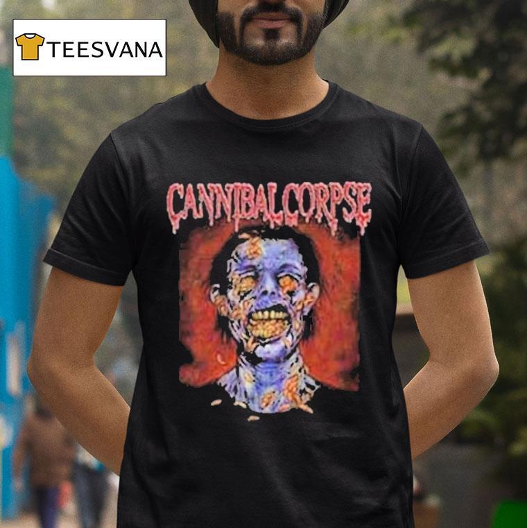 Cannibal Corpse Skull Full Of Maggots Shirt