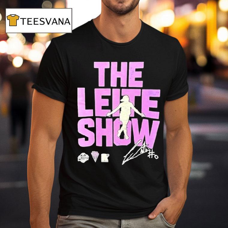 Carla Leite The Leite Show Golden State Valkyries Signature Shirt