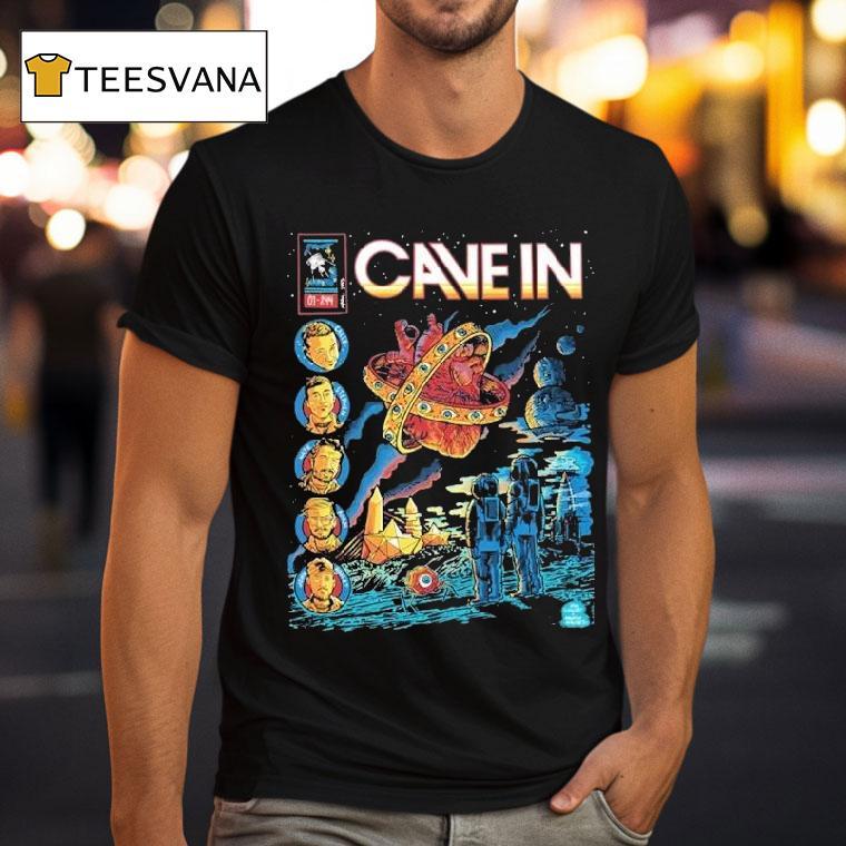 Cave In Beyond The Pendulum By Kristin And Brian Walsby Shirt