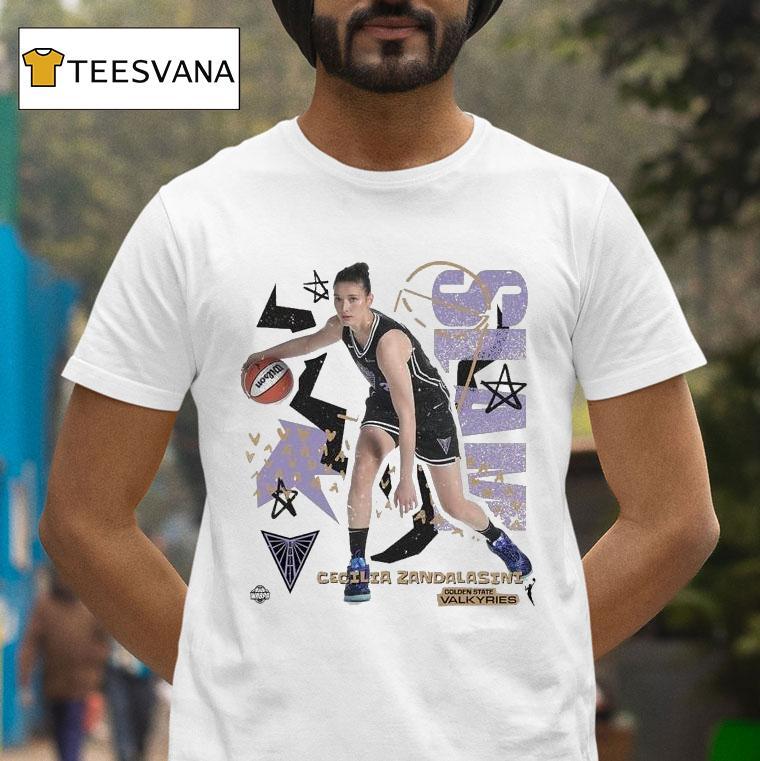 Cecilia Zandalasini Slam Golden State Valkyries Wnbpa Shirt
